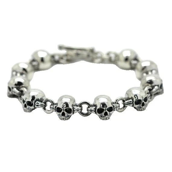 Joyas de plata esterlina de hueso para De hombre