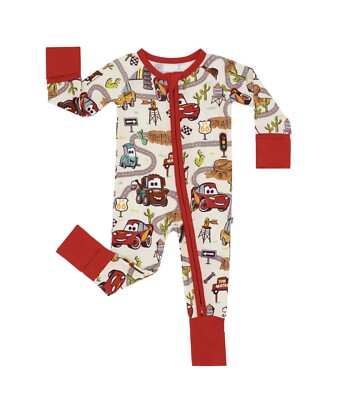 Little Sleepies Disney Pixar Cars Radiator Springs PJ Zippy Size