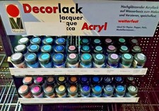 Marabu Decorlack Acrylfarbe Lack 15ml Bastelfarbe wasserl&ouml;slich Sonderpreis 1007