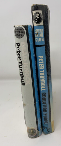 2 x Peter Turnbull HB Collins Crime Club Bundle Dead Knock / Condition Purple - Picture 3 of 12