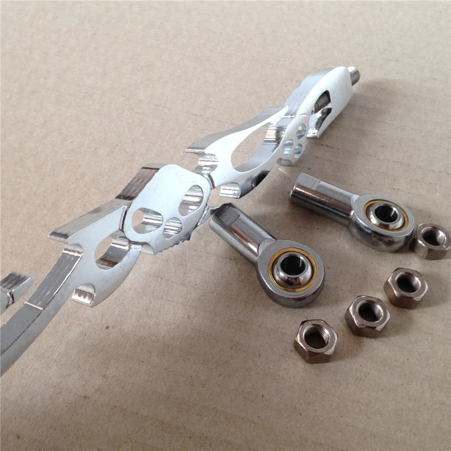 Enlace de cambio de calavera para Harley Softail Electra Dyna Wide Glide Flhr Flht Dresser Foto 4 de 4