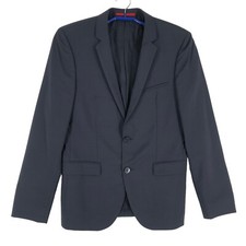 HUGO BOSS Men ADDYS 100 Wool Blazer Jacket Size 48 - S