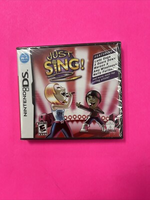 Just Sing (Nintendo DS, 2010) Cartridge Only - Brand New