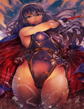 Lucina 17 Photo Print - Fire Emblem Game Art Figure Statue Figurine Anime