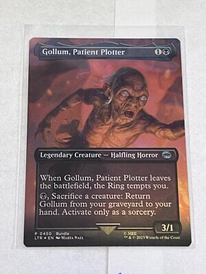 Borderless Gollum, Patient Plotter and The One Ring! 🌋💍LOTR Tales of  Middle Earth has been one of my favorite MTG sets to open! Honestly…