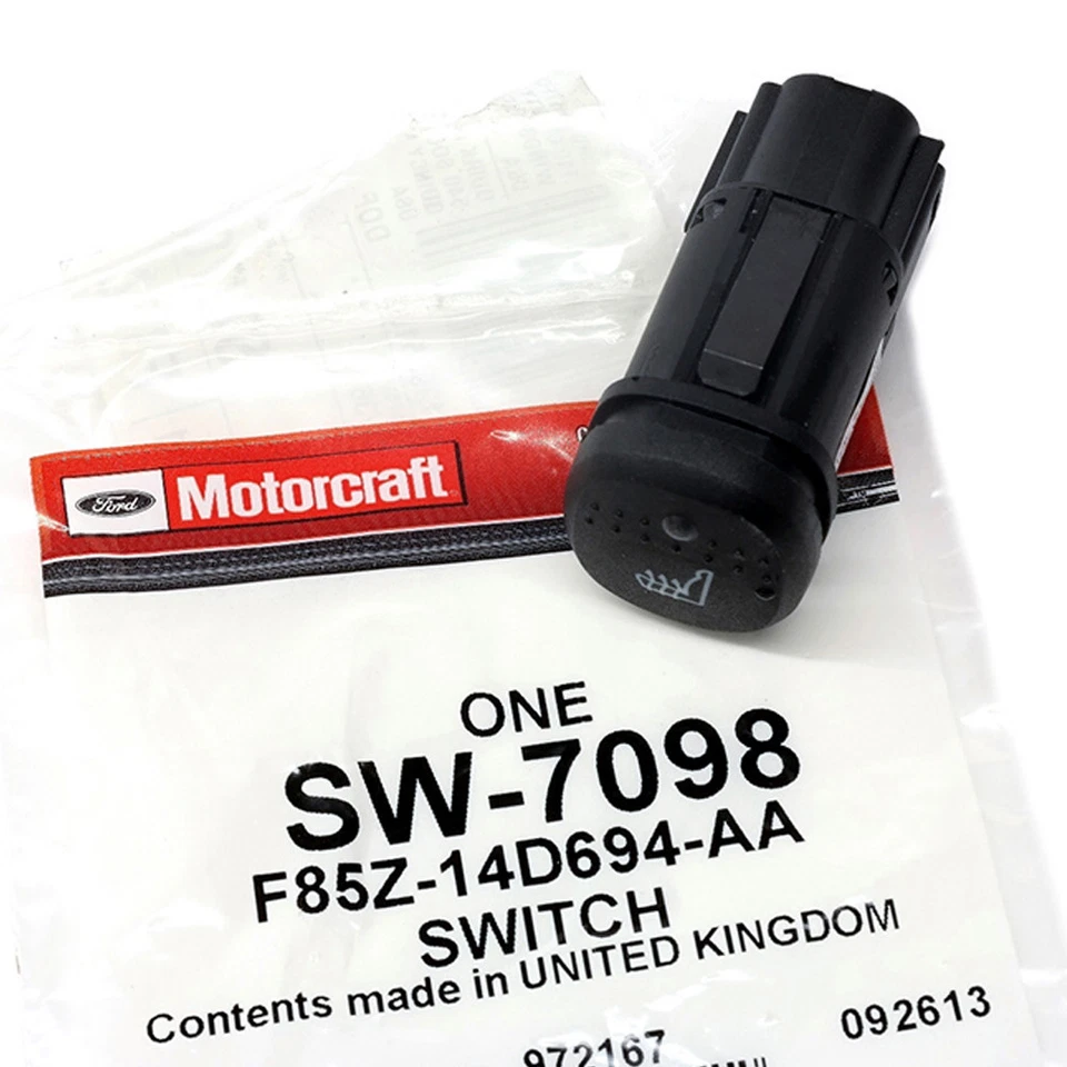 Ford Lincoln Mercury Seat 1998-2005 calentador de calor interruptor botón OEM F85Z-14D694-AA Foto 3 de 4
