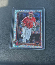2025 Topps Series 1 Celebration Mike Trout Confetti Foil Parallel