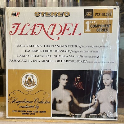 [CLASSICAL]~EXC LP~HANDEL~ANGELICUM~GELLHORN~Salve Regina For Piano~Messiah~Larg