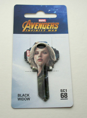 Marvel Key Lock Marvel Avengers Infinity War Black Widow Photo Door Lock SC1 68 Key ...