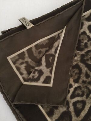 EYFEL MADE IN TURKEY Leopard Print Womens Scarf in Beige and Black Women Elegant Faux Fur Leopard Print Infinity Tube Scarf  main image 3