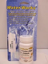 50pk WATER WORKS 480033 Test Strips 0-50ppm Total Chlorine (EXPIRED) (K)