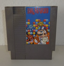  NINTENDO NES SPIEL / MODUL mit SCHUBER / DR. X MARIO / #166#