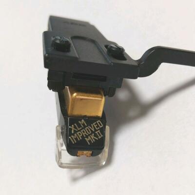 LDC XLM IMPROVED Mk2 IM Phono Cartridge LMG-1C Headshell USED JAPAN vintage RARE