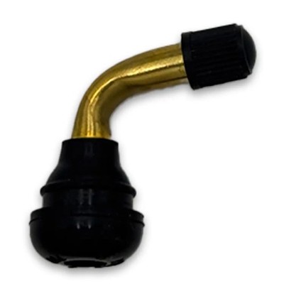 PVR70 Rubber Valve Stem Motorcycles Scooters ATVs 0.453'' Base 90 deg Bend 100pcs