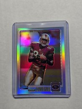 2001 Topps Chrome Refractor #ED 419/999 Terrell Owens #189 HOF! 49ERS 🔥