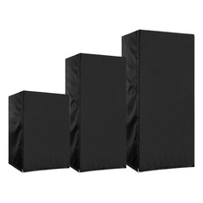 Outdoor Refrigerator Cover Outdoor Dustproof Freezer Covers For Protecting Blac.