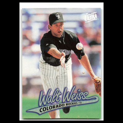 Walt Weiss #190 1997 Fleer Ultra Colorado Rockies Baseball Card