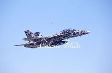 US Navy F/A-18F Super Hornet 165677, 7.11, 2 Colour Slides, Aviation Aircraft