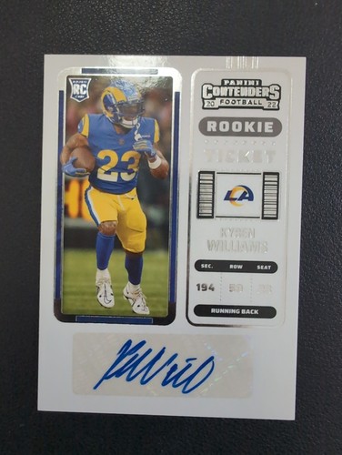 Kyren Williams [Autograph Ticket] #229 2022 Panini Contenders card