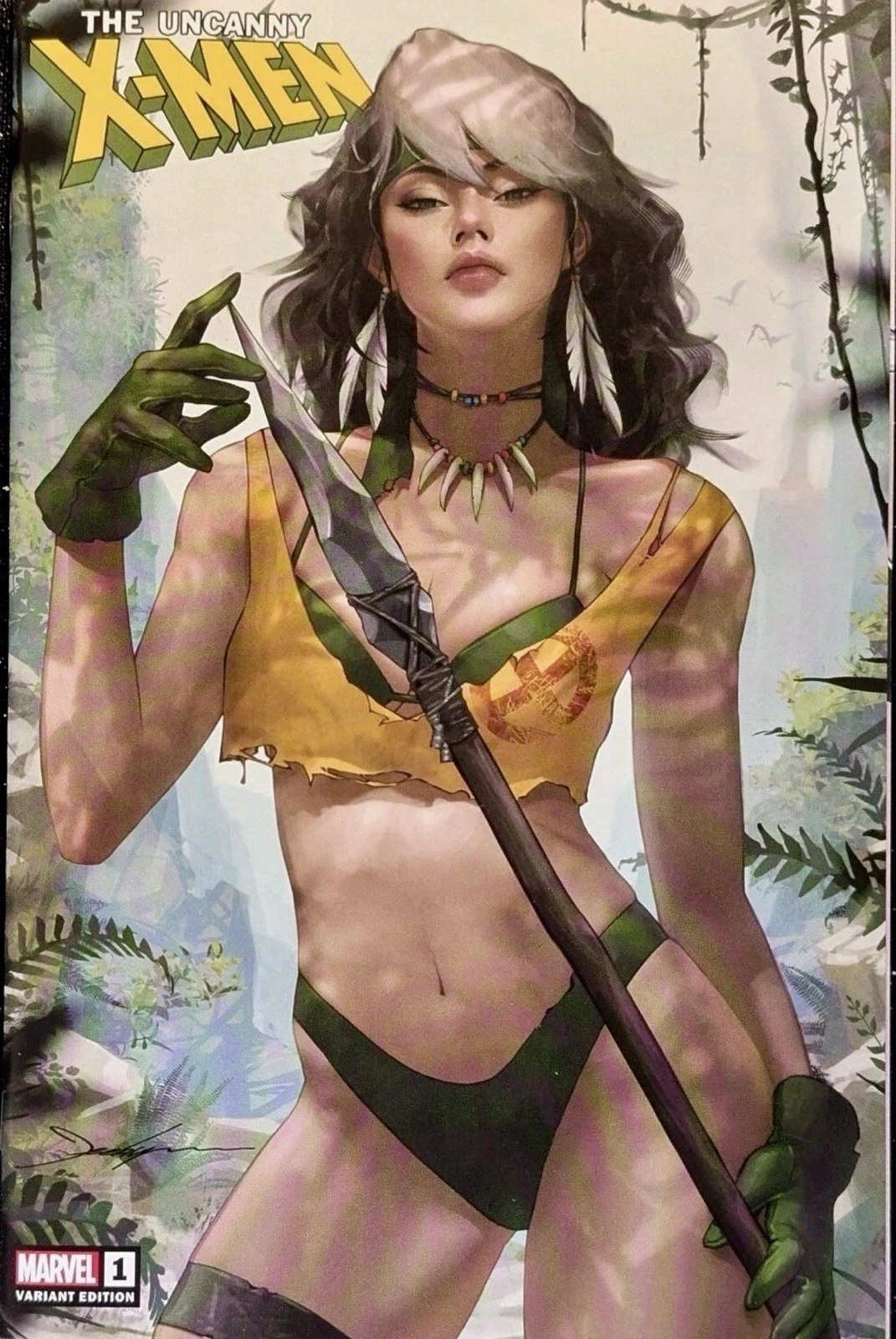 UNCANNY X-MEN JEEHYUNG LEE EXCLUSIVE SAVAGE ROGUE VARIANT LTD 3000 COPIES 🔥
Opens in a new windo