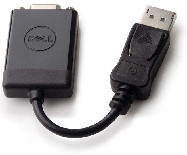 Dell 492-11715 DisplayPort to VGA Adapter, Black, 1920x1200