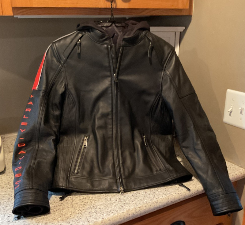 HARLEY-DAVIDSON® Women HWY-100 3-IN-1 Leather-Black 97016-21VW P/XS-NEW! NICE!
