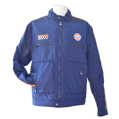 Grandprix Originals Gulf Racing Jacket navy Herren Jacke Motorsport Racing Blau - Bild 1 von 4