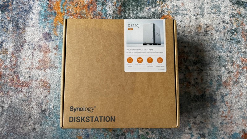 Synology DS220j 2 Bay Desktop NAS Enclosure - White
