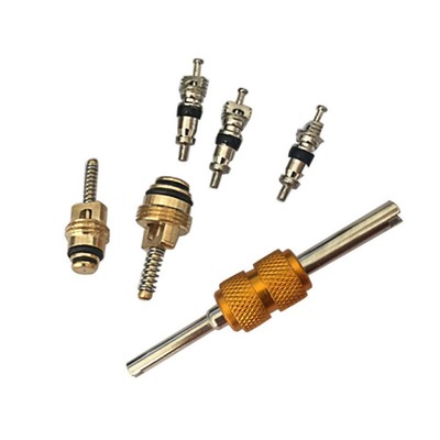 Kit Riparazione Aria Condizionata Auto - 270 O-Ring + 40 Valvole Core + 10 Tappi, Per R12/R134a - Foto 3