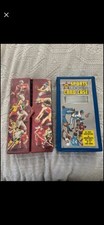 2 anciens étuis à cartes ALL STAR Sports Casier vinyle années 80