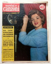 Rivista TV SORRISI E CANZONI - Anna D'Amico Wilma De Angelis- N.51 Dicembre 1958