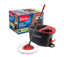 O-Cedar EasyWring Spin Mop  Bucket System