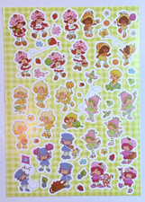 TCFC   Strawberry Shortcake   Sticker Sheet Scrapbook Card Making Besties BFF