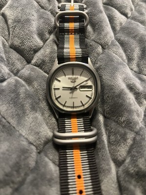 Seiko 5 Sports Silver Men's Watch - SNXS73K1