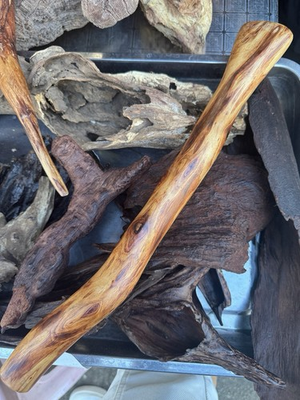 #ad Hainan Huanghuali Wood 100% Natural and Old Age Handmade Carving Statue $99.00