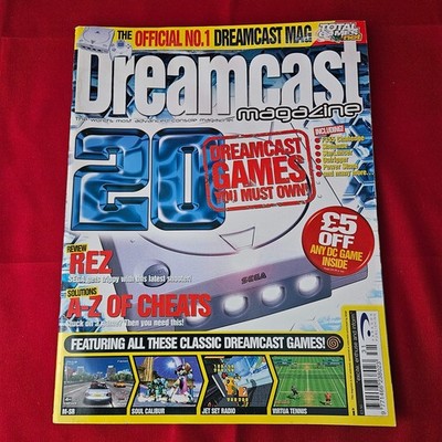 Dreamcast Magazine January 2002 #31 (1367) Rez Shenmue Jet Set Soul Calibur