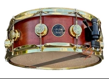 DW Craviotto Solid Maple Snare Drum 14x5.5 Trick Strainer VHTF from Japan