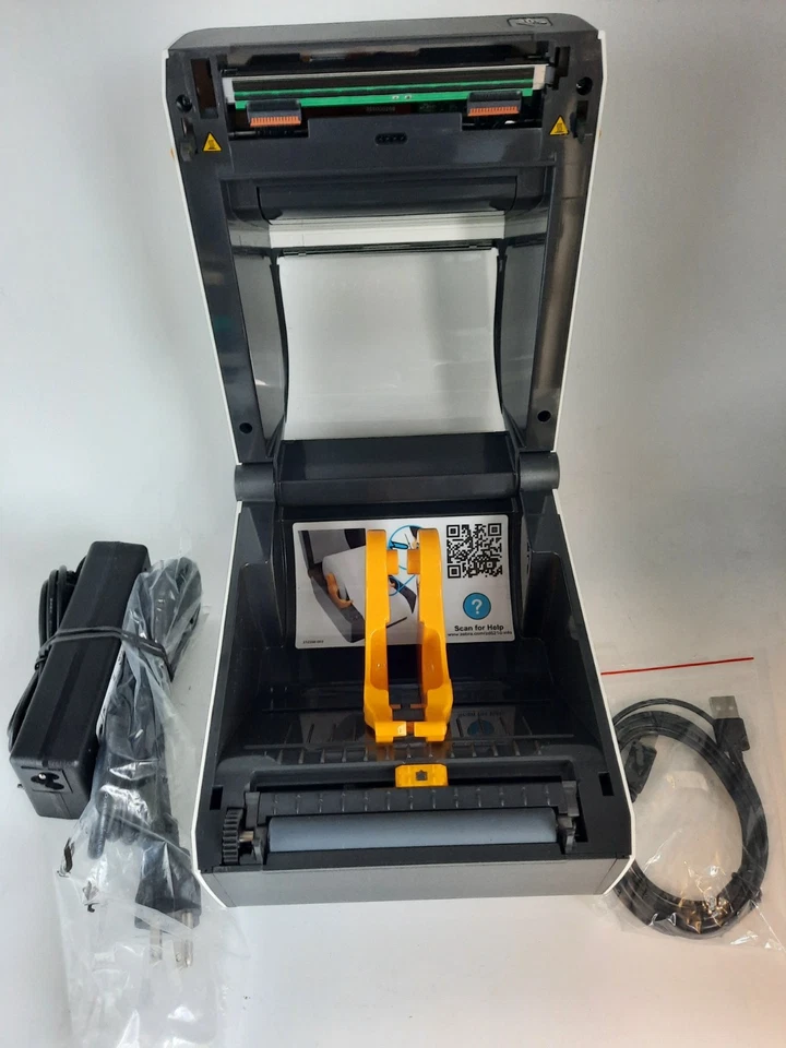 Zebra ZD621 Thermal Label Printer ZD6AH43-D01F00EZ-TESTED - Image 4 of 4