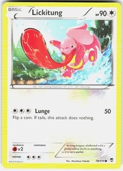 Lickitung 78/111 XY Furious Fists Common