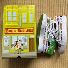 DC SHOES Bob's Burgers Collaboration Canvas Sneakers 25cm Limited Edition