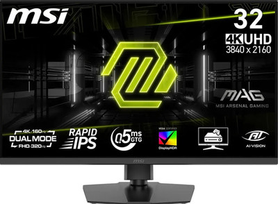 32 Zoll 4K UHD Gaming Monitor MSI MAG 322URDF E16 320Hz Bildschirm | Händler