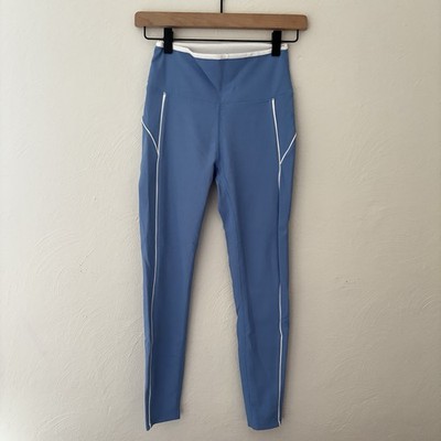 Wilo The Label Women's Leggings Size Small Athleisure Activewear Workout Blue