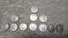 Lot Of 11 Kennedy Half Dollars  1964-1967-1968-1971-1972-1974-1979