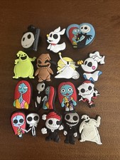15 pc Nightmare Before Christmas Oogie Shoe Charms for Crocs or Shoe Laces