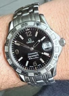 1997 Omega Seamaster Omegamatic 200M Original Black Dial 37mm Stainless RUNS