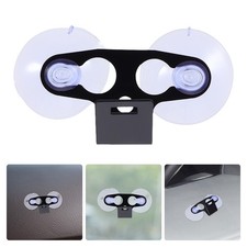 2 Pcs Car Windshield Suction Mount Plastic Radar Holder Automotive Cup