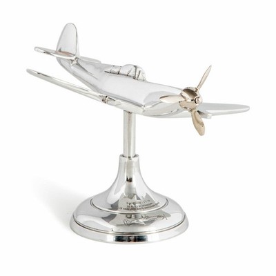 Authentic Models Flugzeug-Modell Spitfire Travel Model, Tischmodell, Aluminium