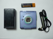 SONY MZ-E501 Blue MD Walkman Portable MiniDisc Player MDLP Stereo Audio Gear