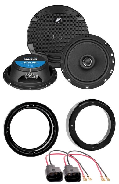 Hifonics 180Watt 16,5Cm 2-Wege Lautsprecher FüR VW New Beetle Ab 97 FronttüR Hec-image
