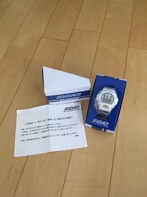 Brand new unused limited edition prize item CASIO G-Shock RAYS collaboration G S